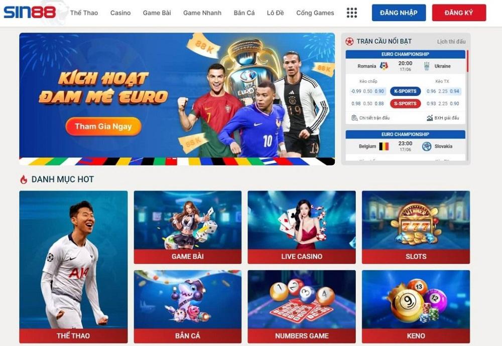 Xem trực tiếp bóng đá nhà cái Sin88 được fan hâm mộ yêu thích